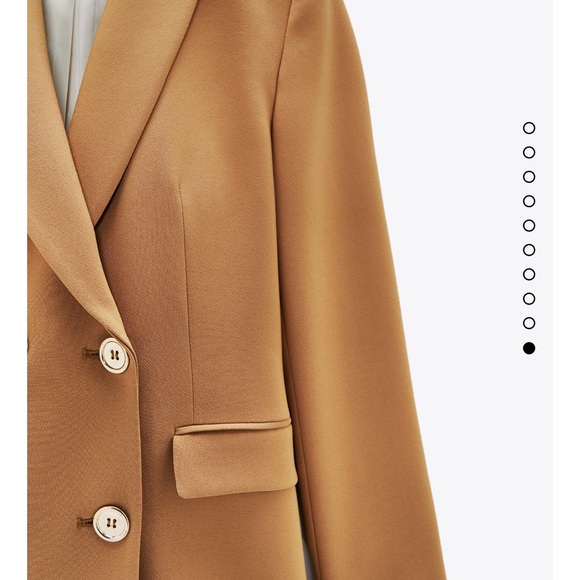 BLOGGERS FAV ZARA NWT LONG BLAZER - Picture 15 of 16